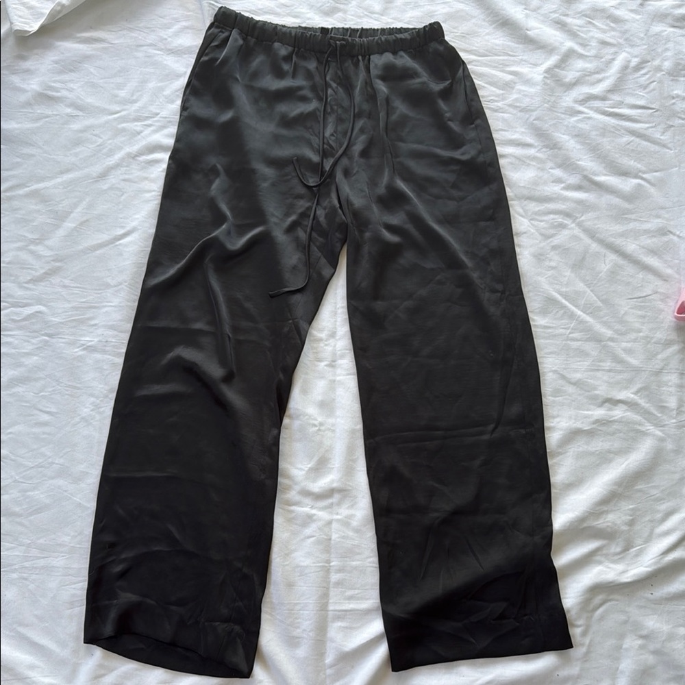 Banana Republic Black Wide Leg Pants